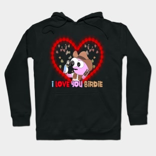 I Love You Birdie - Cute Pim Smiling Friends Hoodie